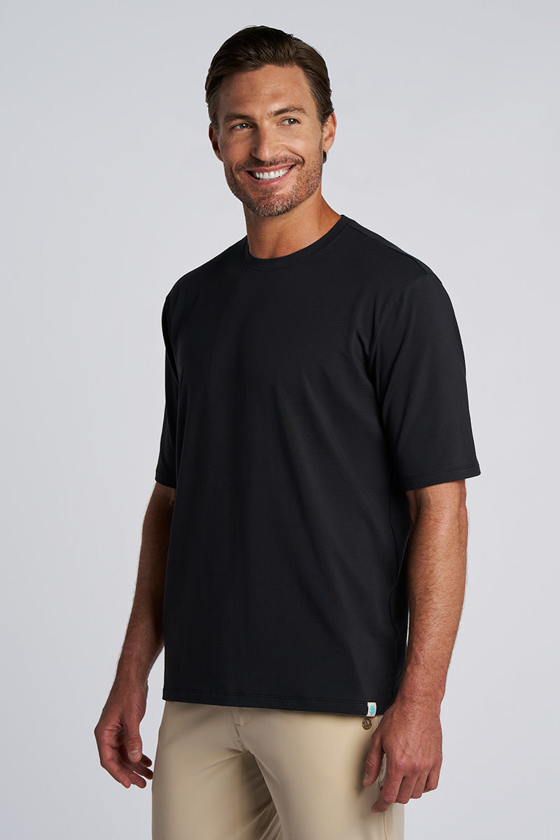 Men's Morada Everyday Short Sleeve T-Shirt | Black