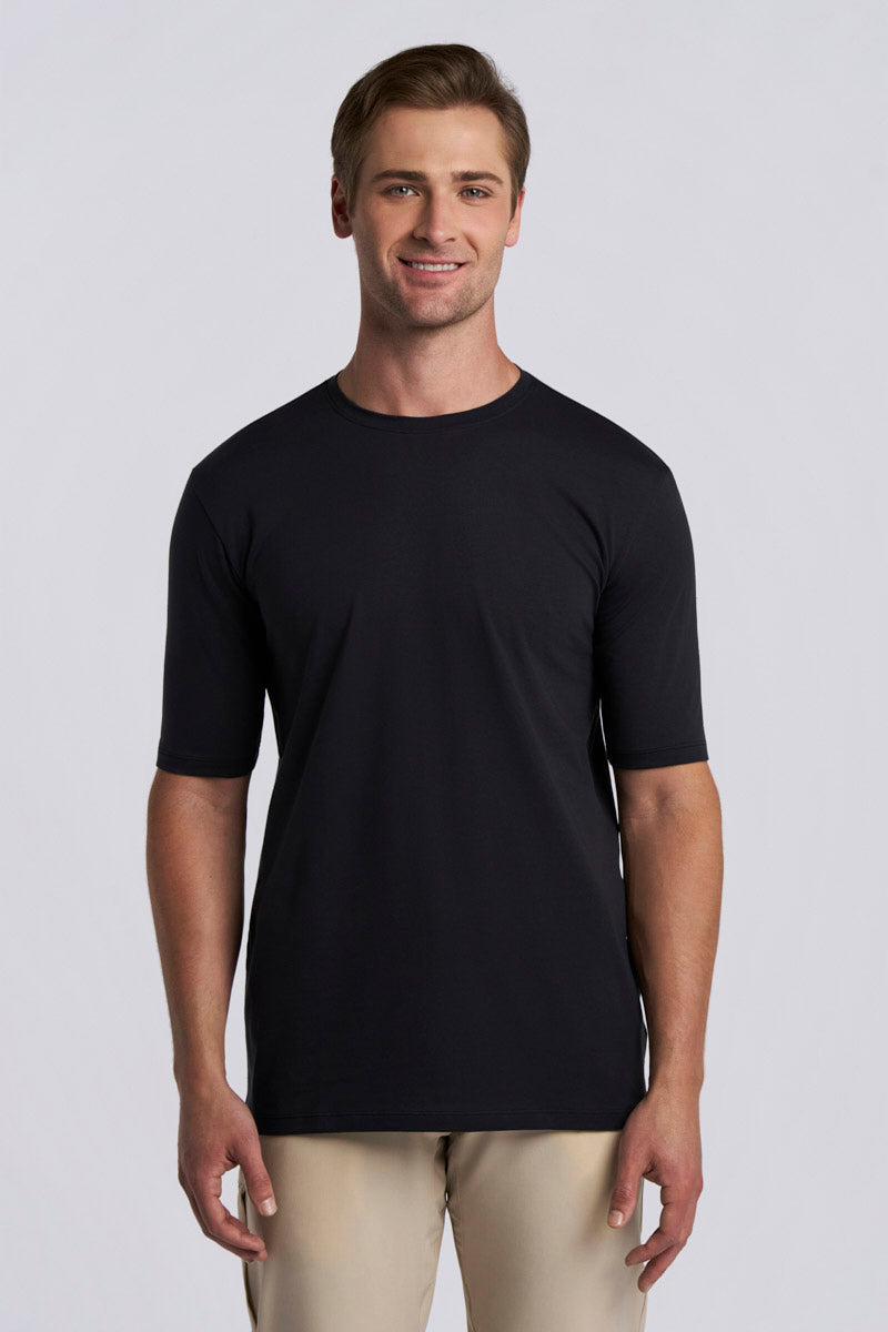 Men's Morada Everyday Short Sleeve T-Shirt Pima Sol | Black