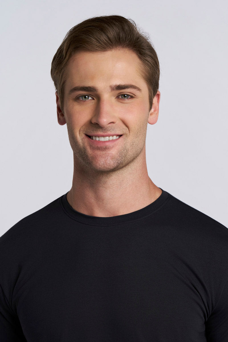 Men's Morada Everyday Short Sleeve T-Shirt Pima Sol | Black