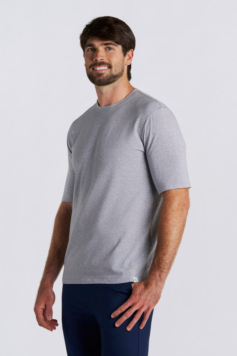 Men's Morada Everyday Short Sleeve T-Shirt | Grey Heather