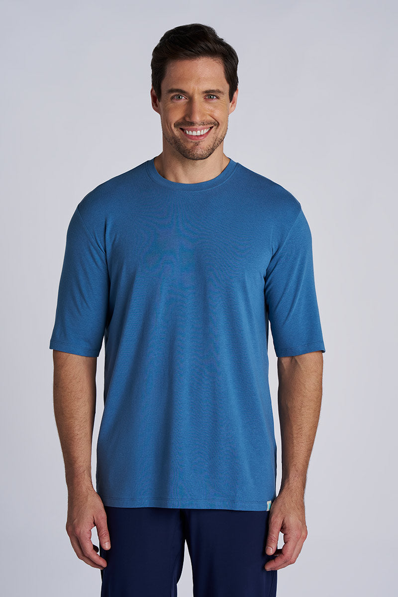Men's Morada Everyday Short Sleeve T-Shirt | Blue Dusk