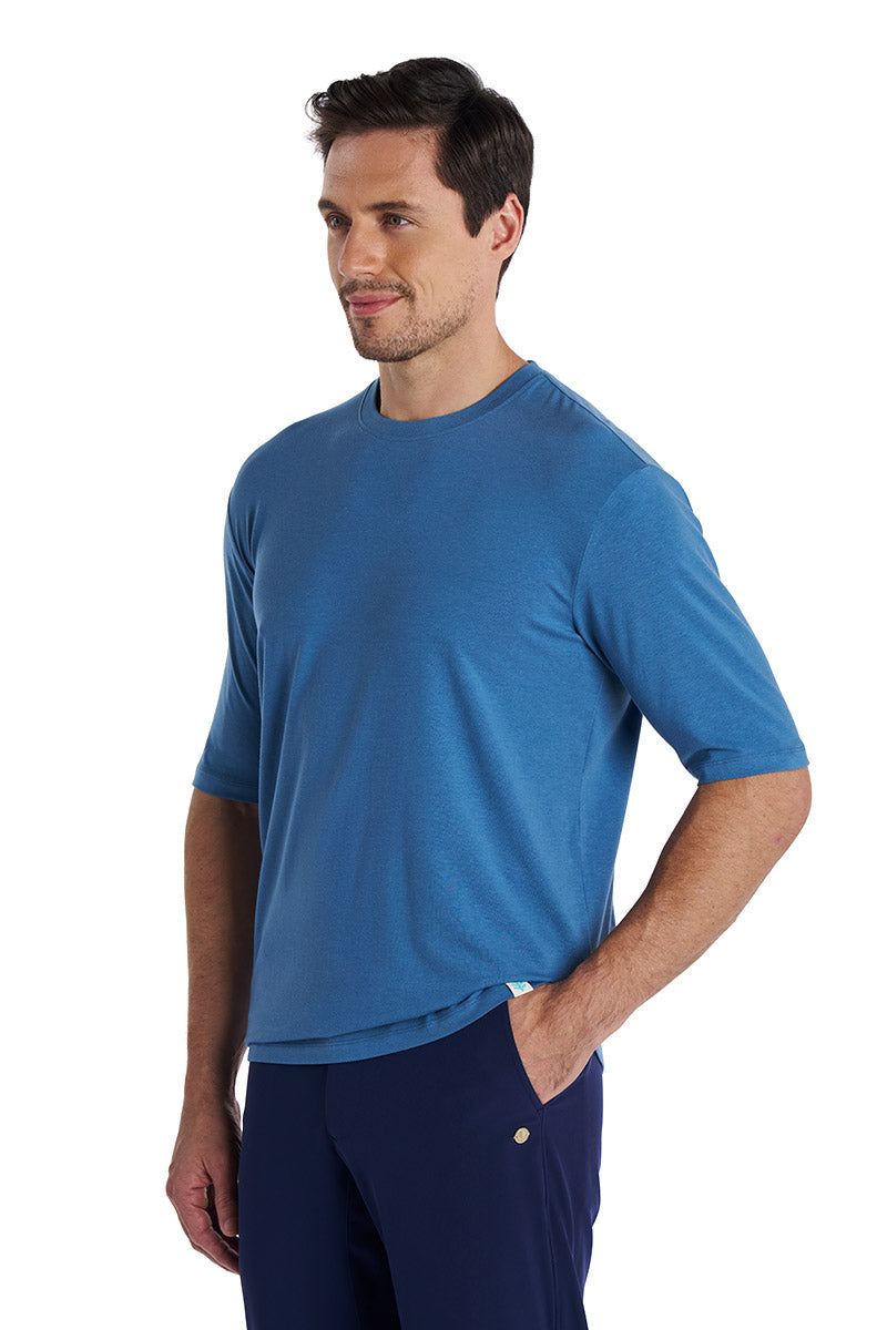 Men's Morada Everyday Short Sleeve T-Shirt | Blue Dusk