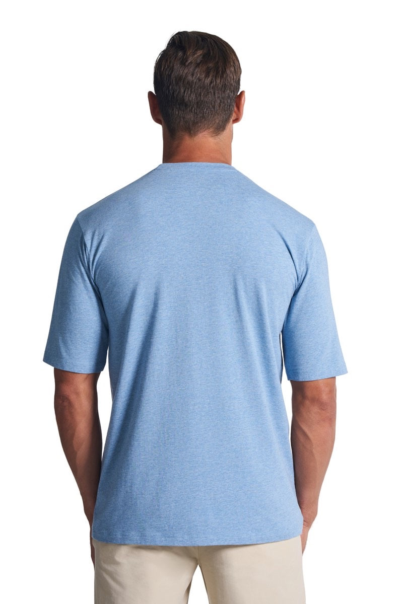 Men's Morada Everyday Short Sleeve T-Shirt | Light Blue Heather