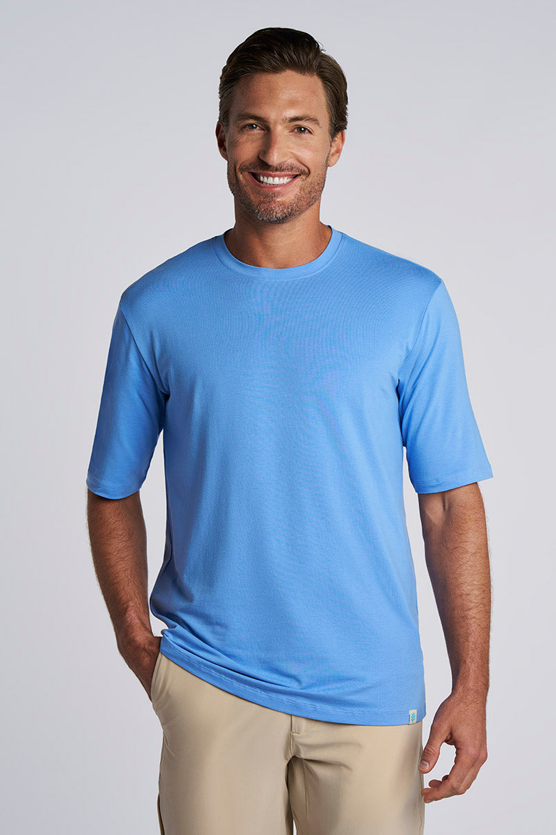 Men's Morada Everyday Short Sleeve T-Shirt | Bluebell