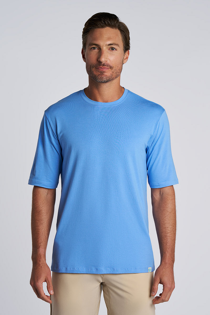 Men's Morada Everyday Short Sleeve T-Shirt | Bluebell