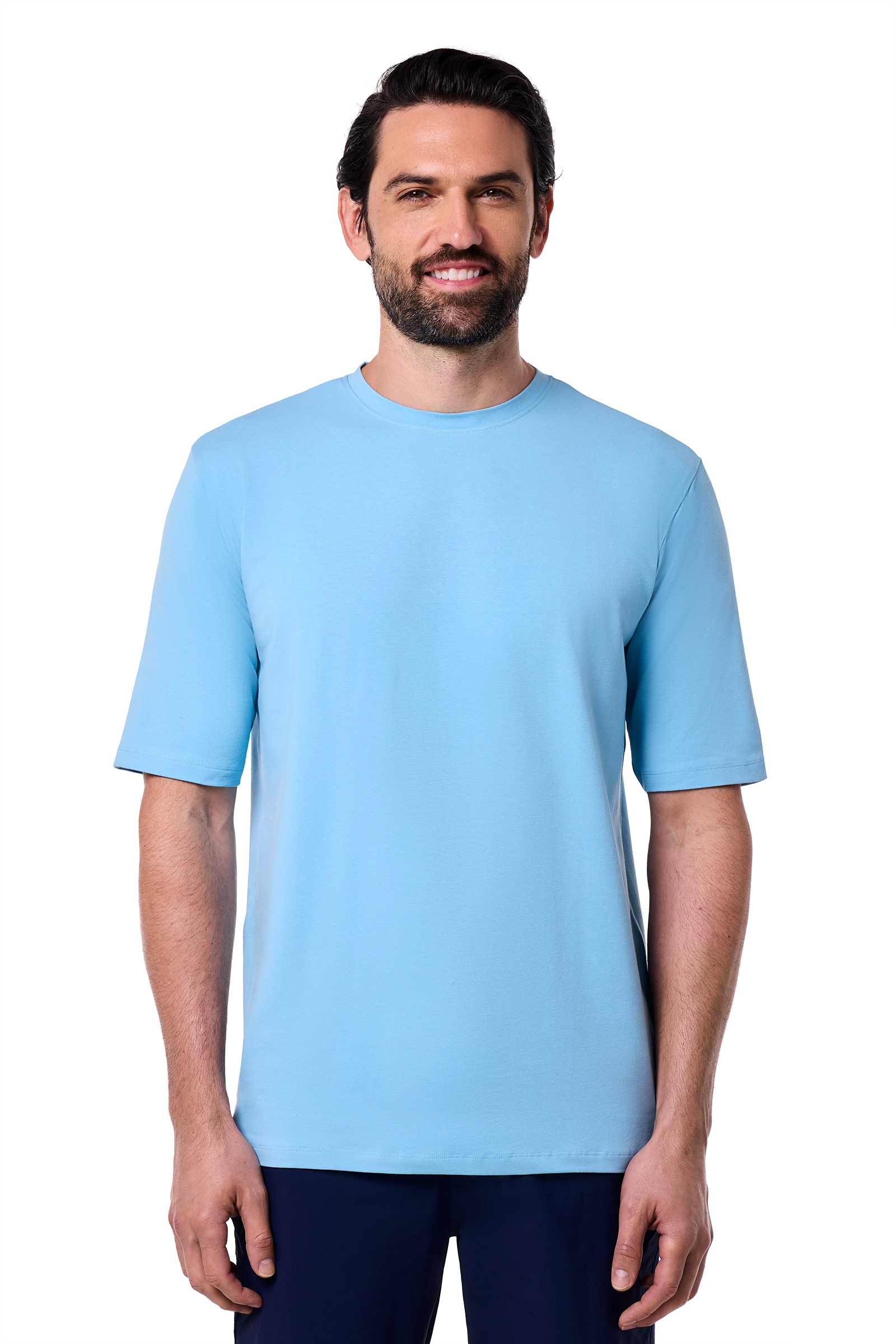 Men's Morada Everyday Short Sleeve T-Shirt | Arctic Blue