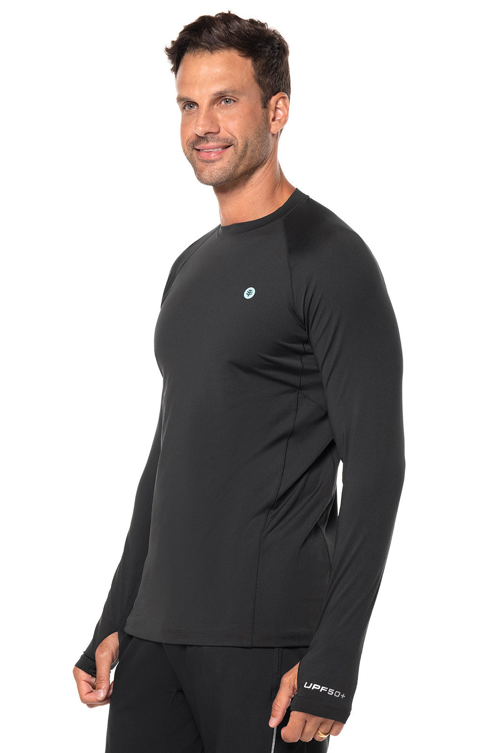 Men's Agility Long Sleeve Performance T-shirt | Black
