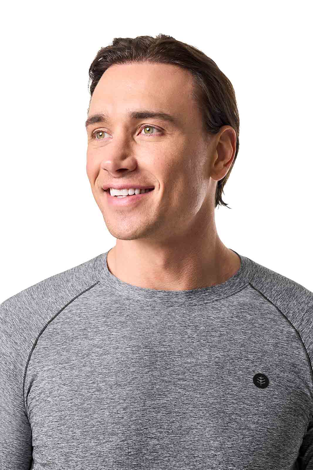 Men's Agility Long Sleeve Performance T-shirt | Charcoal Heather