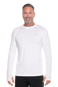 Men's Agility Long Sleeve Performance T-shirt | White