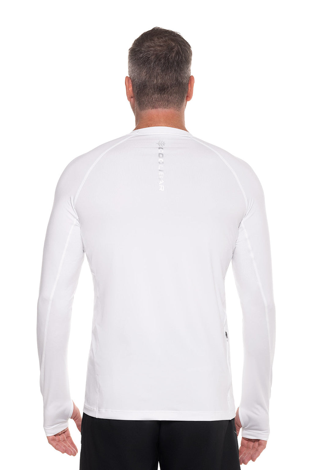 Men's Agility Long Sleeve Performance T-shirt | White