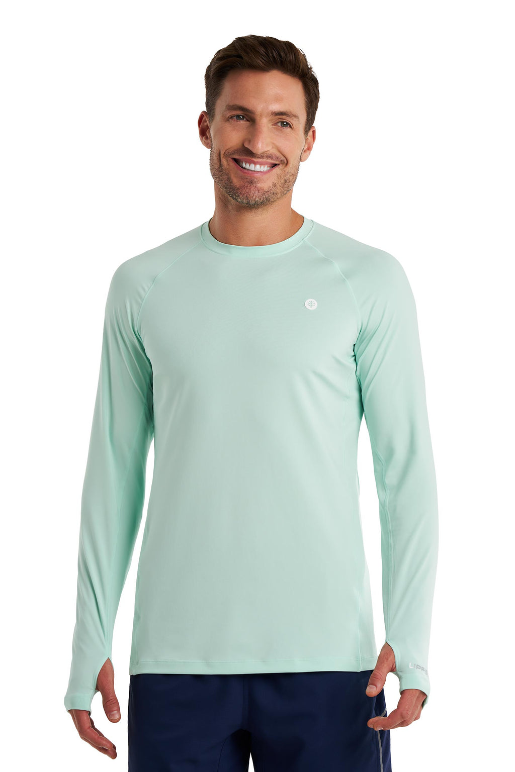 Men's Agility Long Sleeve Performance T-shirt | Honeydew