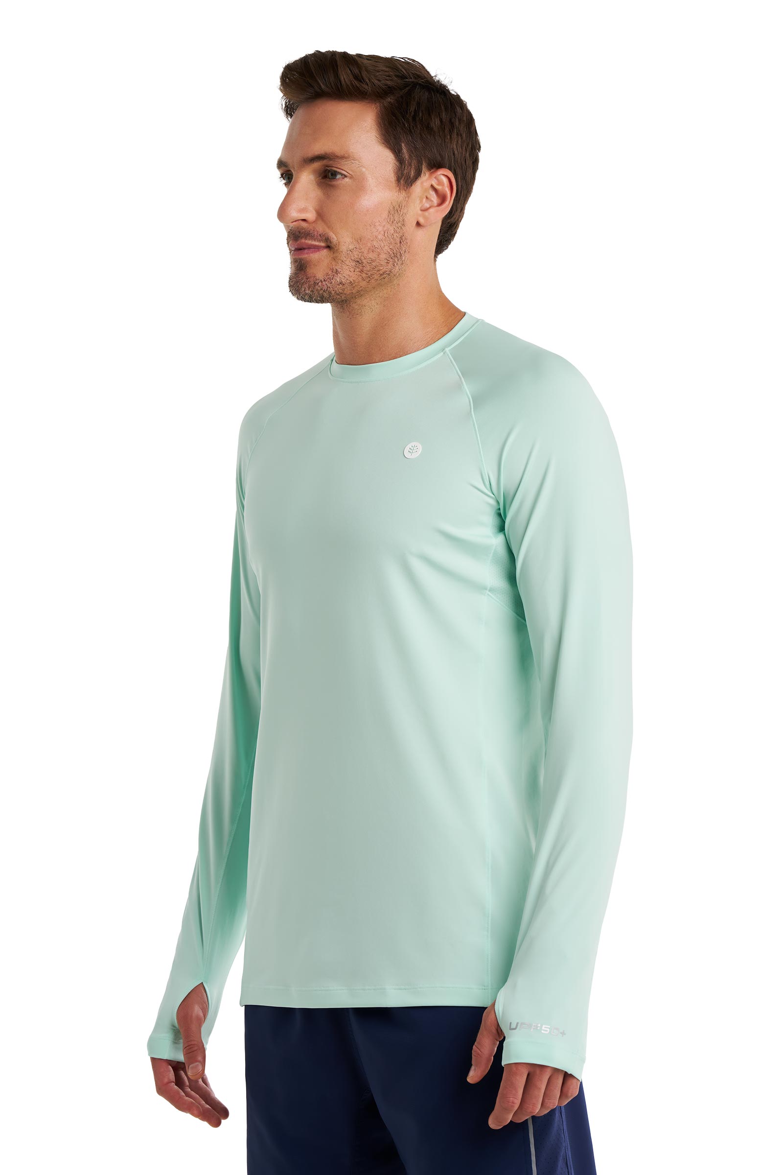 Men's Agility Long Sleeve Performance T-shirt | Honeydew