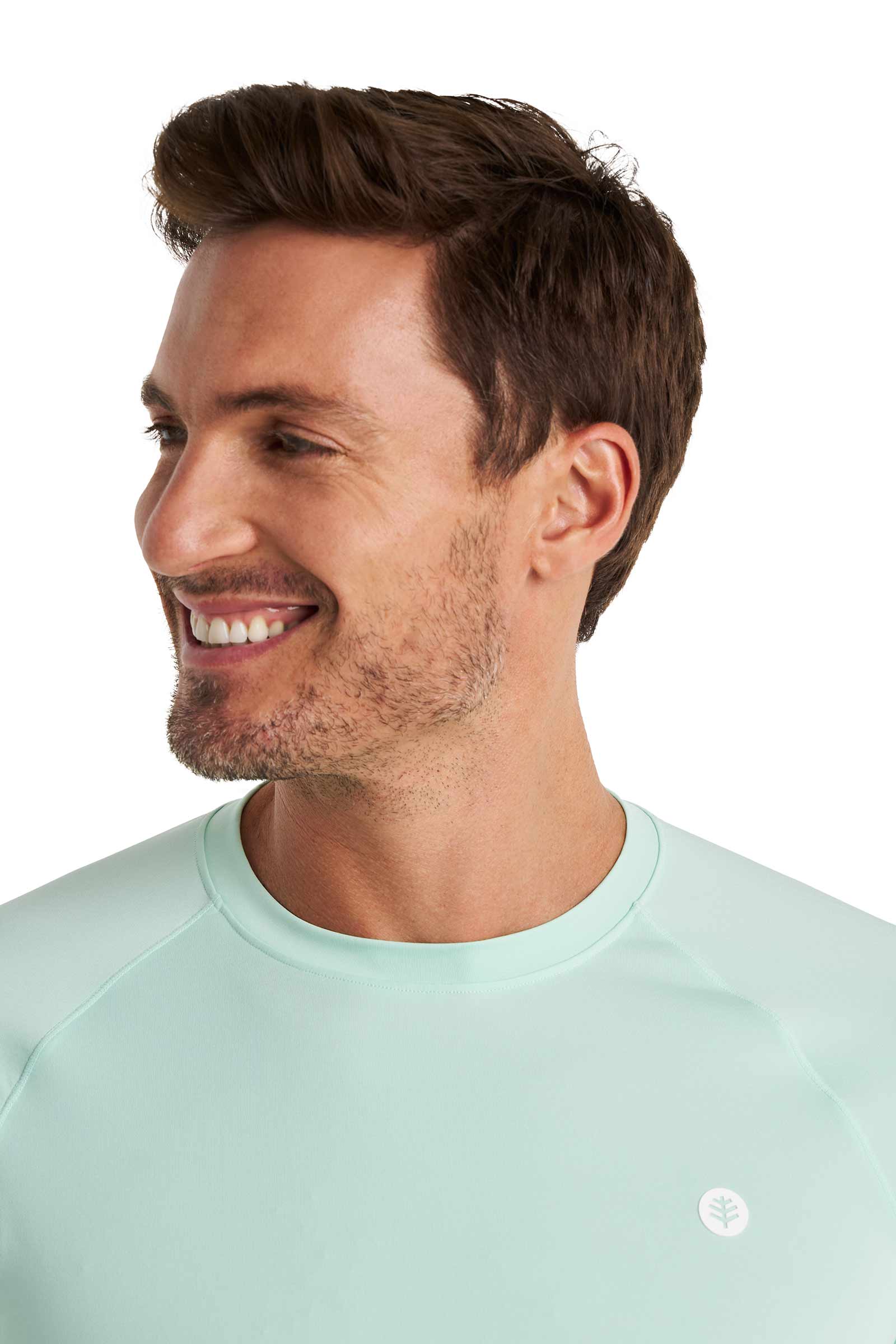 Men's Agility Long Sleeve Performance T-shirt | Honeydew