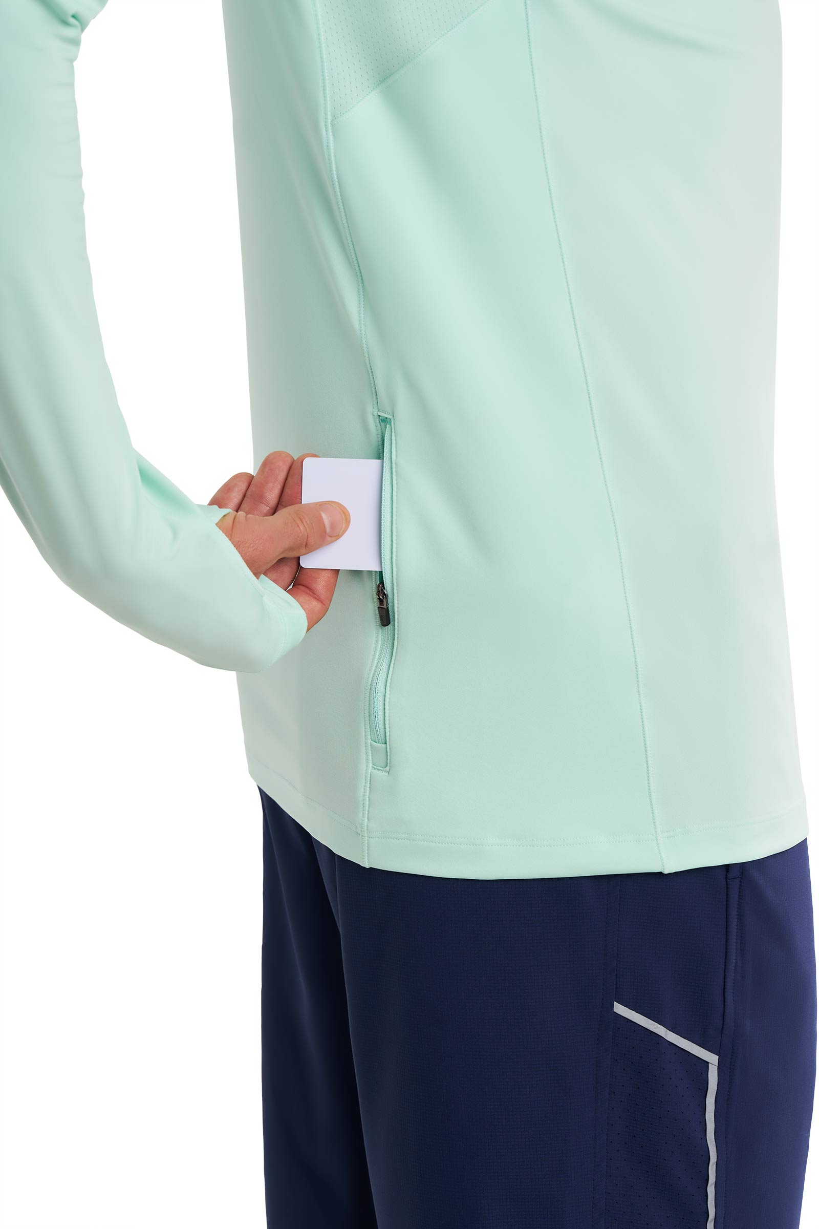 Men's Agility Long Sleeve Performance T-shirt | Honeydew