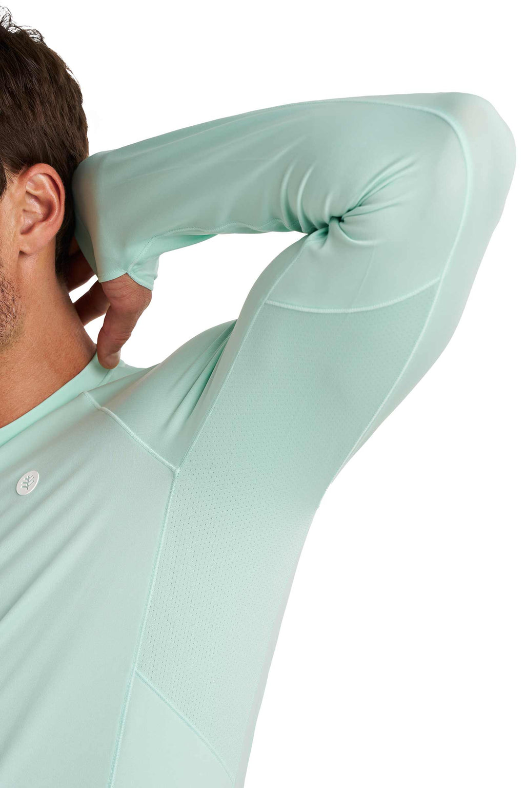 Men's Agility Long Sleeve Performance T-shirt | Honeydew