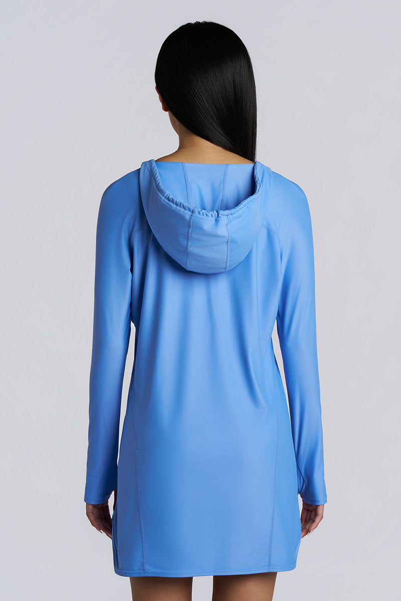 Women's Seacoast Swim Cover-Up Dress | Bluebell