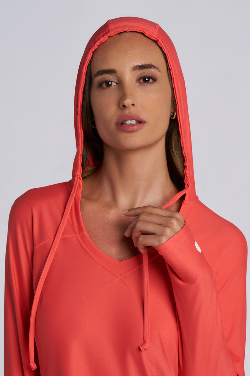 Women's Seacoast Swim Cover-Up Dress | Coral Reef