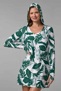 Women's Seacoast Swim Cover-Up Dress | Eden Palm Paradise
