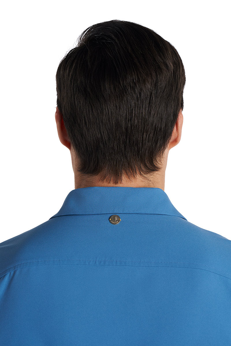 Men's Safari Camp Shirt | Blue Dusk