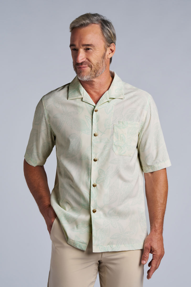 Men's Safari Camp Shirt | Vanilla