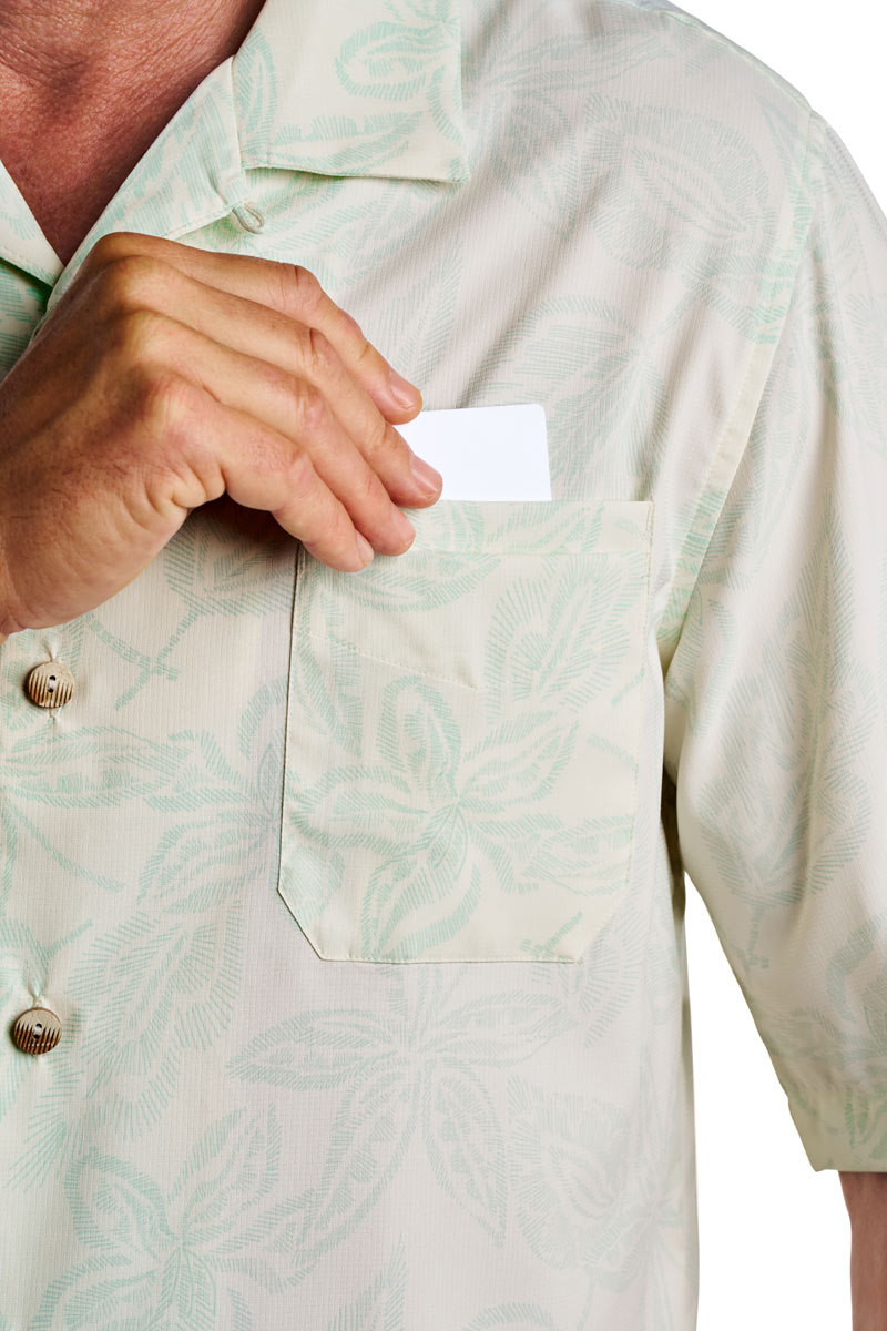 Men's Safari Camp Shirt | Vanilla