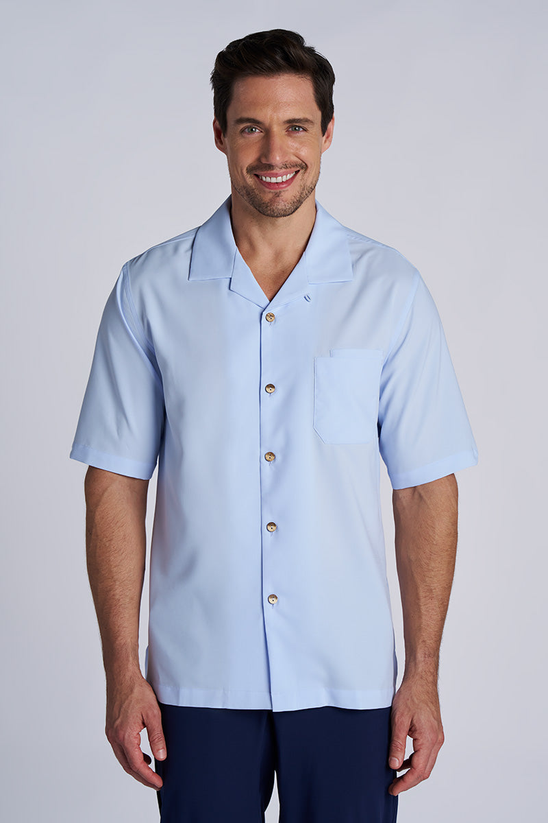 Men's Safari Camp Shirt | Periwinkle