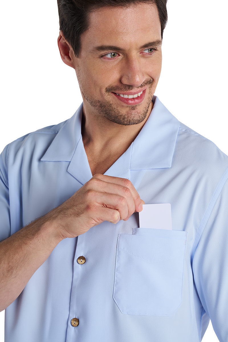 Men's Safari Camp Shirt | Periwinkle
