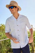 Men's Safari Camp Shirt | Periwinkle