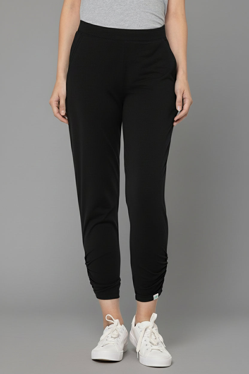 Women's Cafe Ruche Pants | Black