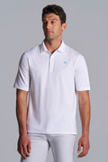 Men's Erodym Short Sleeve Sports Polo | White