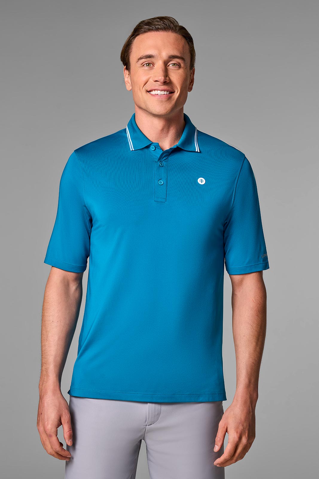 Men's Erodym Short Sleeve Sports Polo | Bluejay