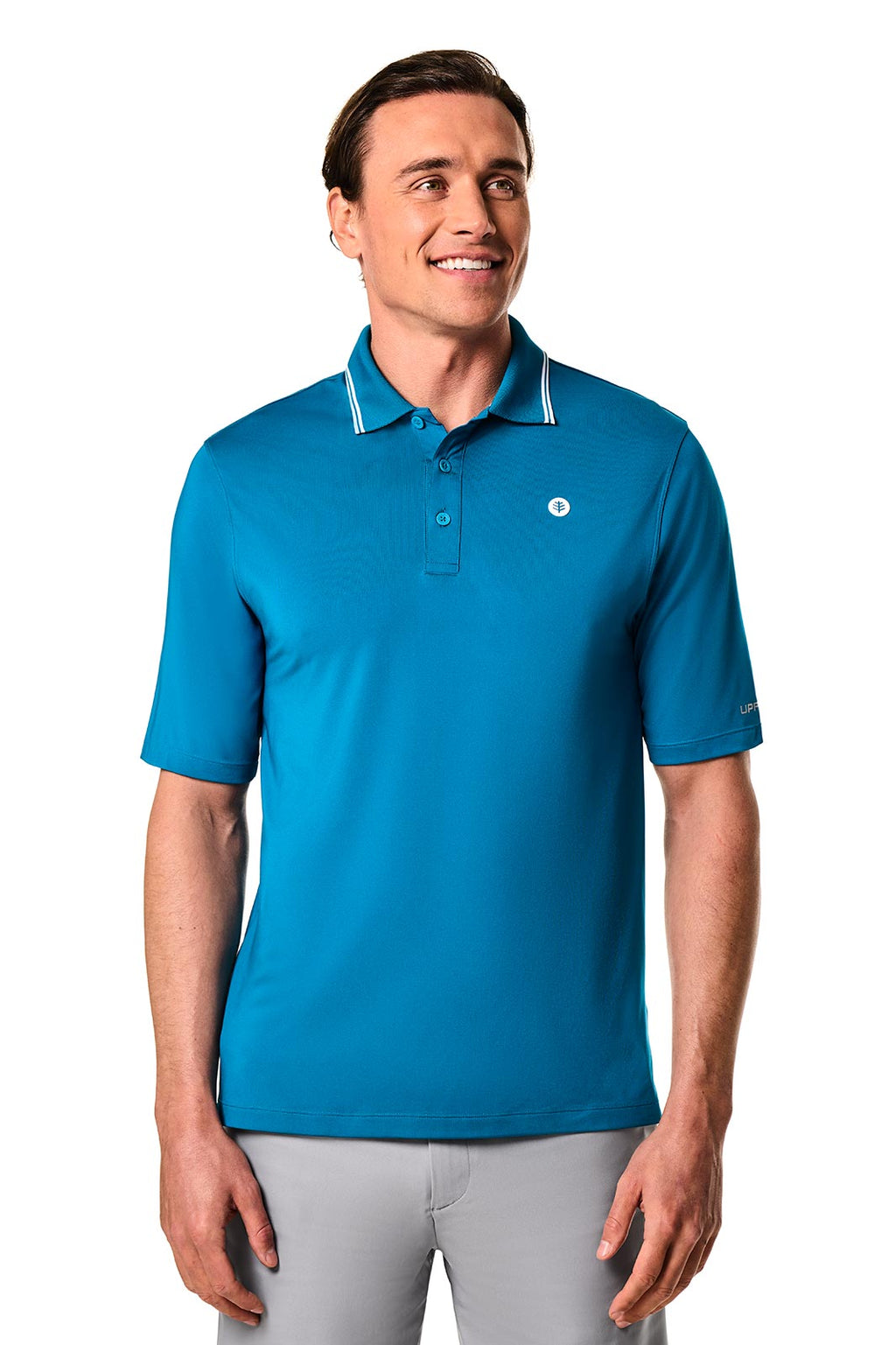 Men's Erodym Short Sleeve Sports Polo | Bluejay