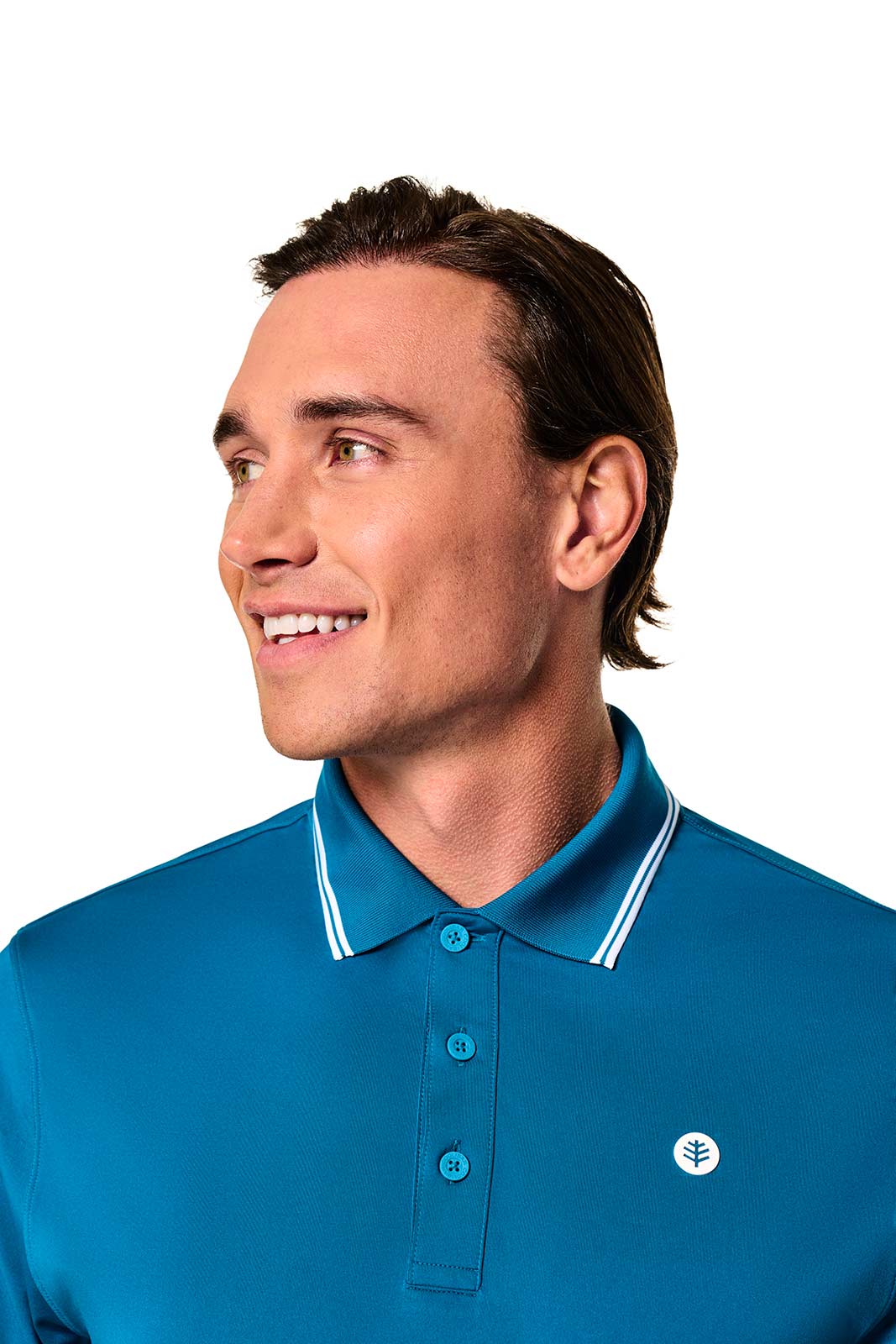 Men's Erodym Short Sleeve Sports Polo | Bluejay