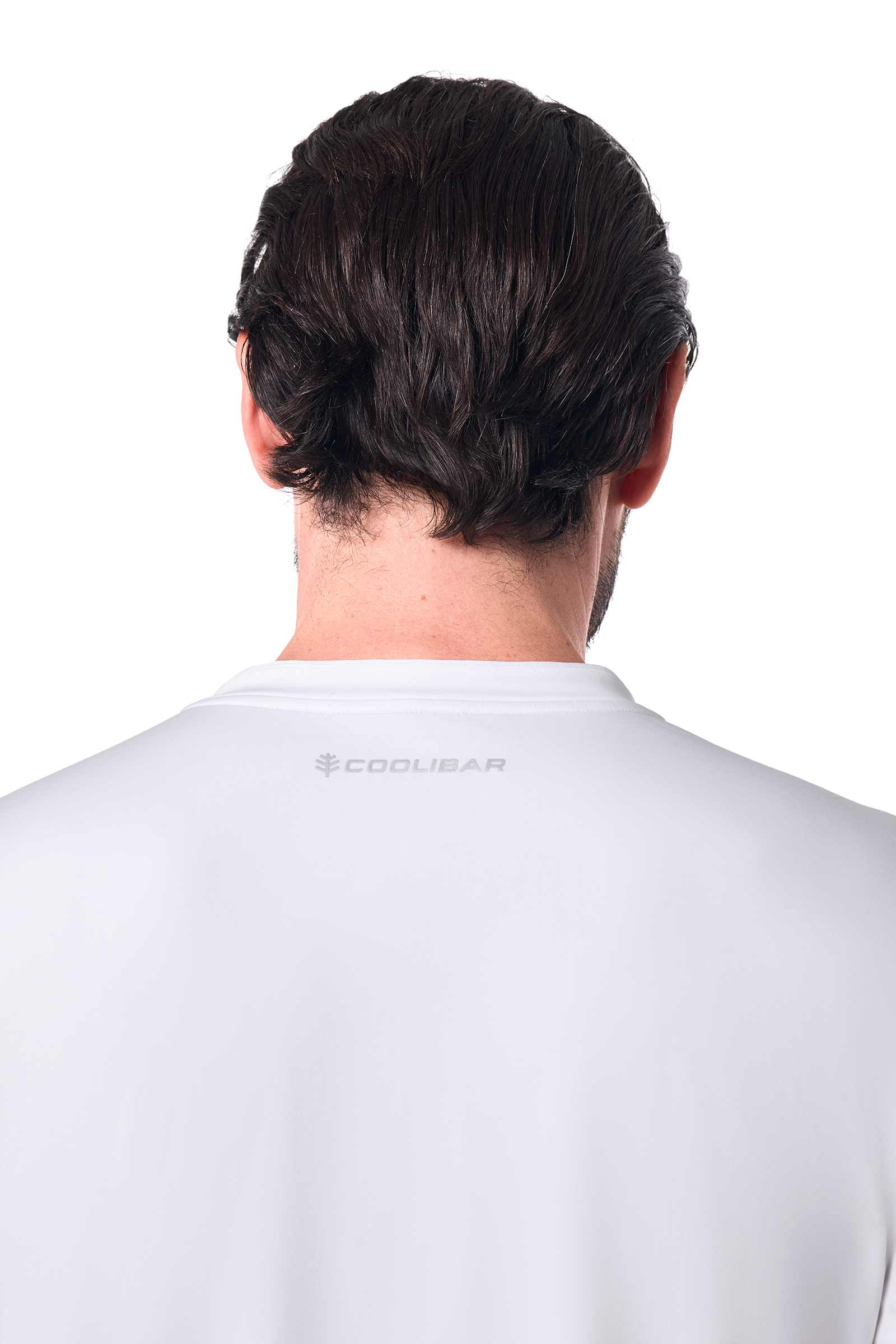 Men's Tiebreaker Long Sleeve Tennis T-Shirt | White
