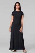 Women's Dounelle Fitted Maxi Dress | Black