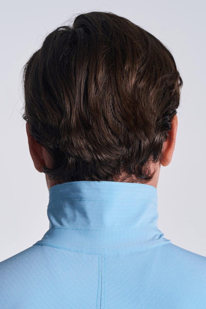 Men's Fiera Smart Long Sleeve Shirt | Arctic Blue Stripe