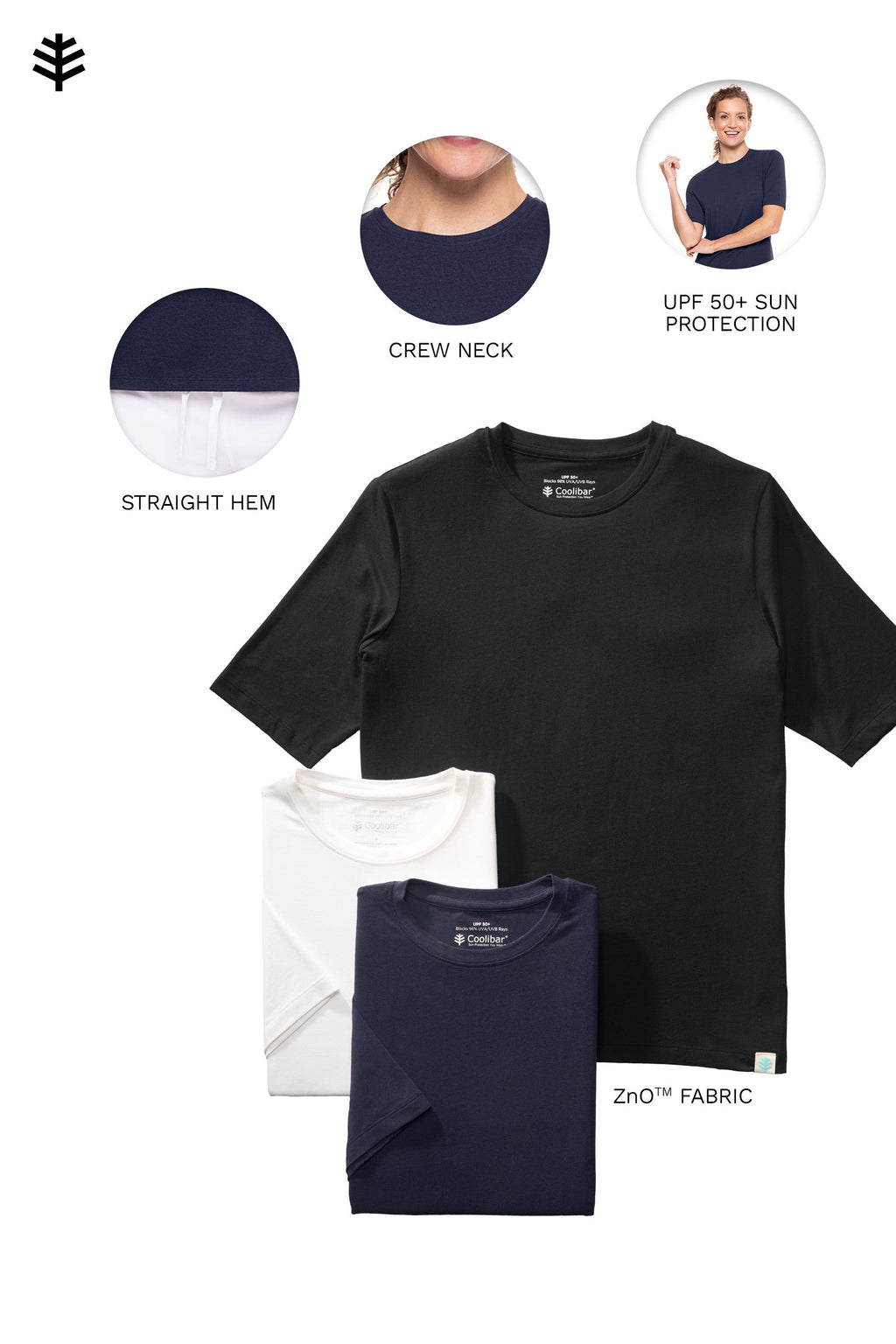 Women's Morada Everyday Short Sleeve T-Shirt | Navy