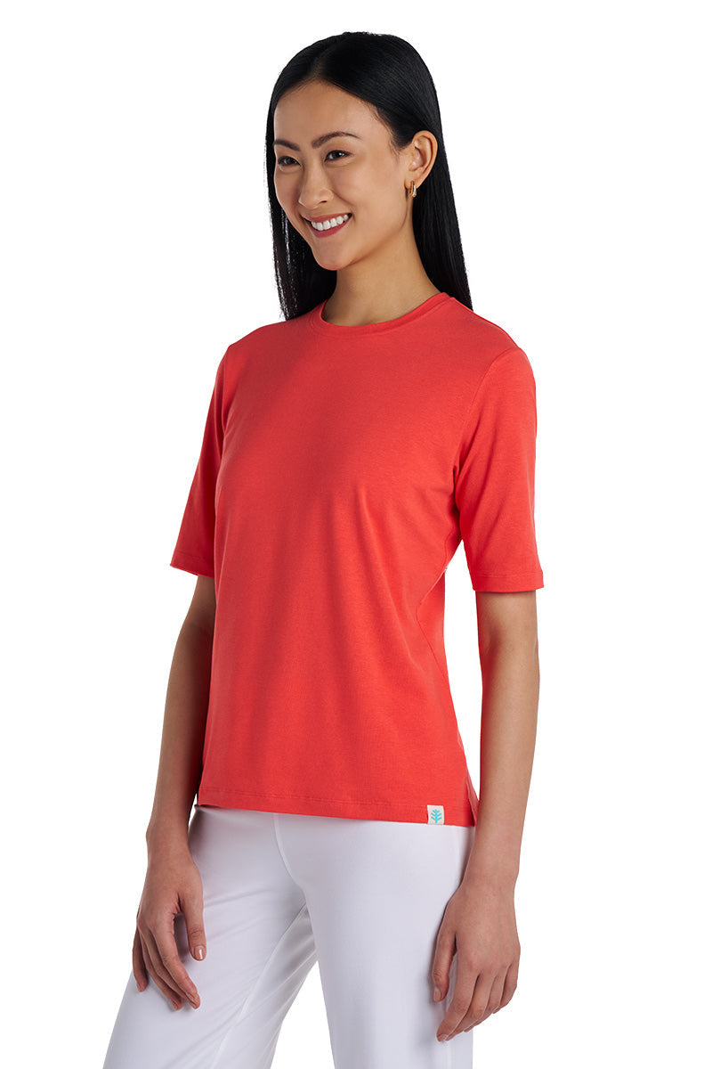 Women's Morada Everyday Short Sleeve T-Shirt | Coral Reef