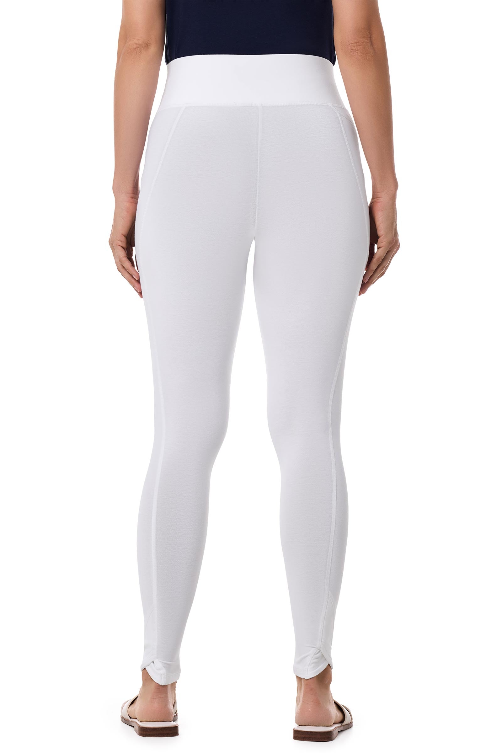 Women's LumaLeo Summer Leggings with Pocket | White