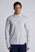 Men's Nassau Long Sleeve Fishing Shirt | Sleek Grey