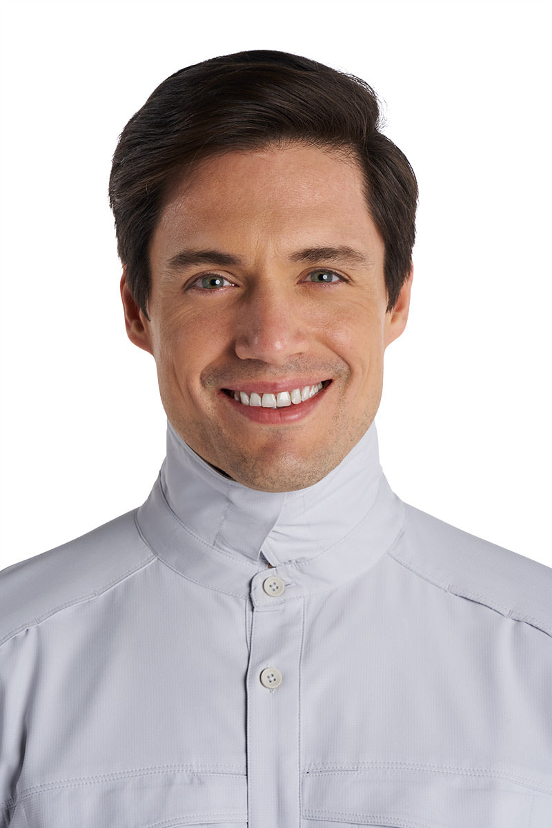 Men's Nassau Long Sleeve Fishing Shirt | Sleek Grey
