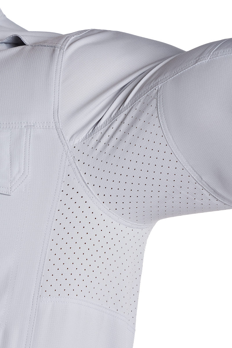 Men's Nassau Long Sleeve Fishing Shirt | Sleek Grey