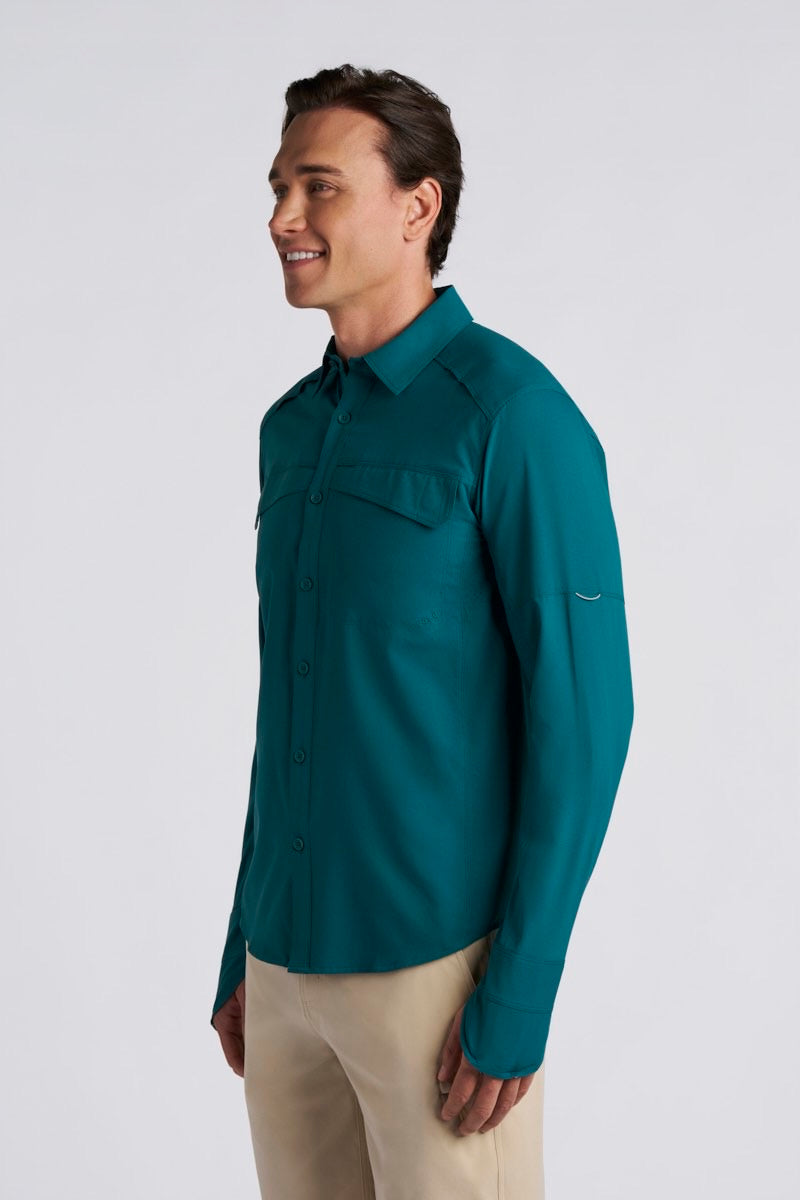 Men's Nassau Fishing Shirt | Transformative Teal