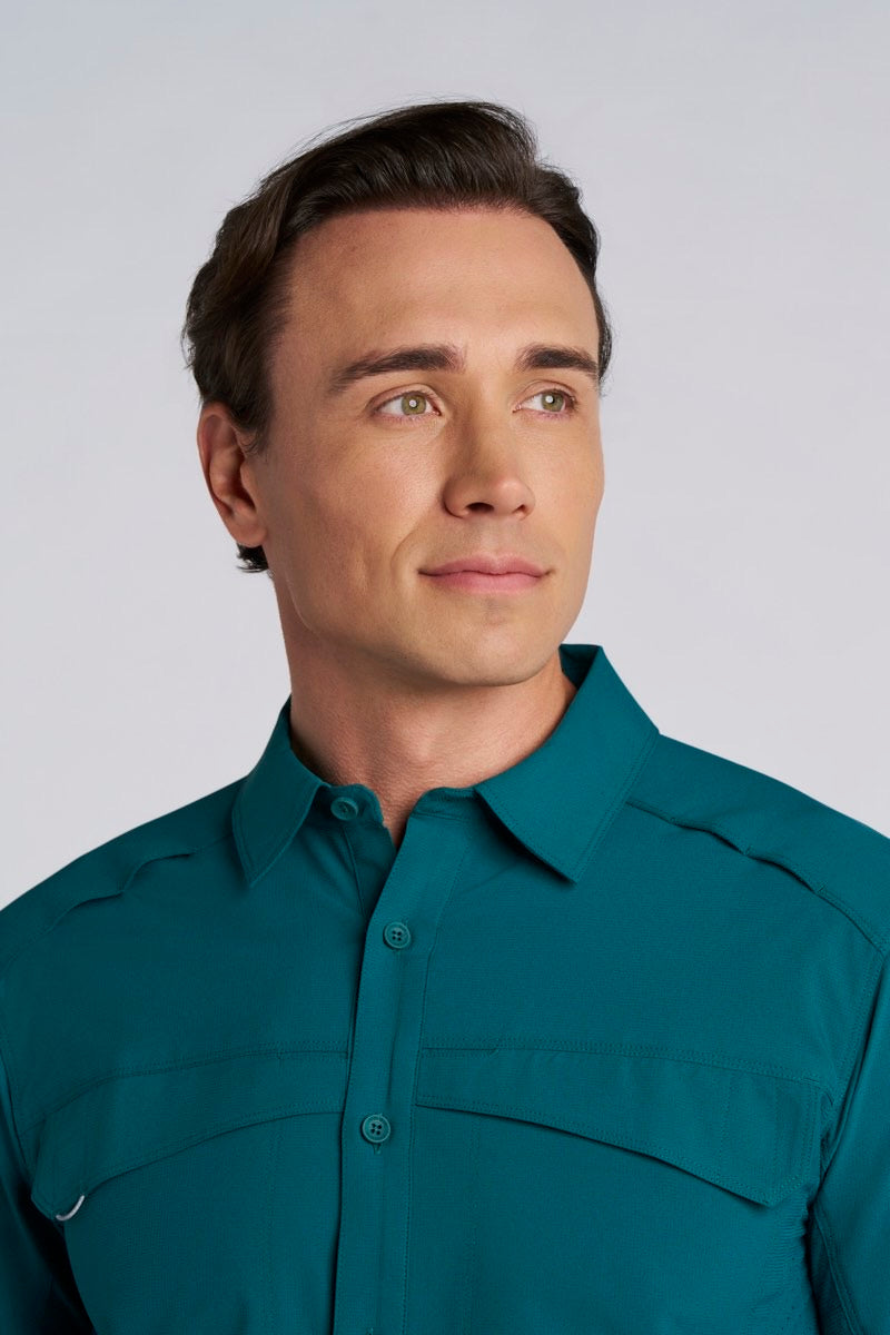 Men's Nassau Fishing Shirt | Transformative Teal