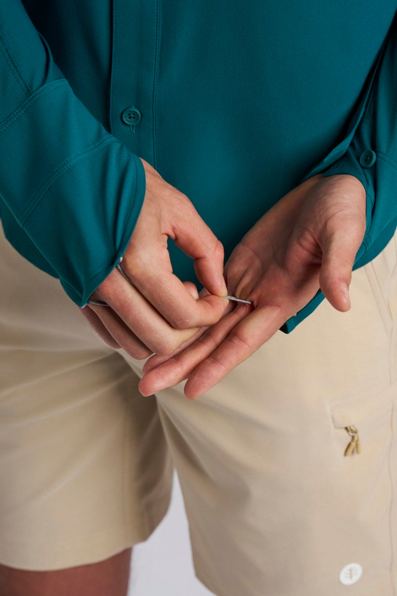 Men's Nassau Fishing Shirt | Transformative Teal