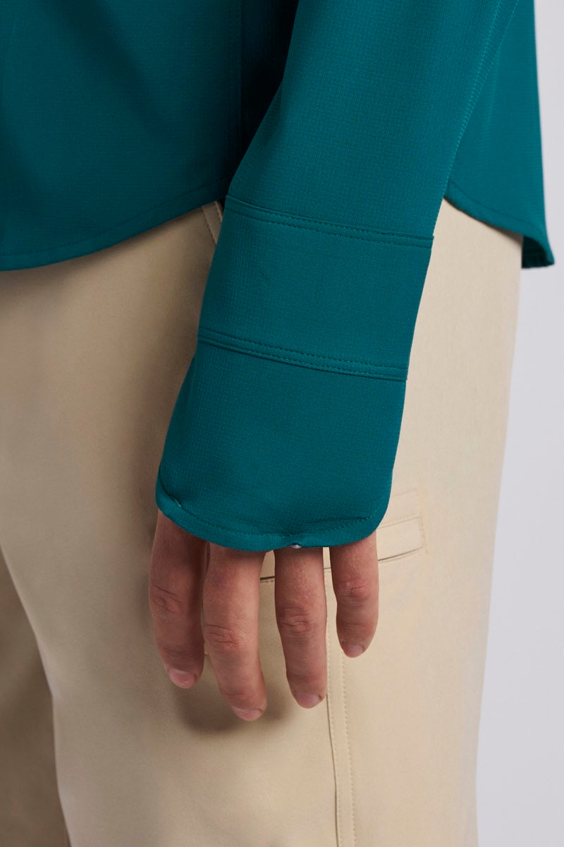 Men's Nassau Fishing Shirt | Transformative Teal