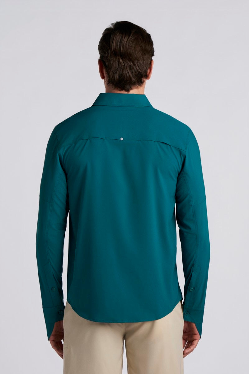 Men's Nassau Fishing Shirt | Transformative Teal