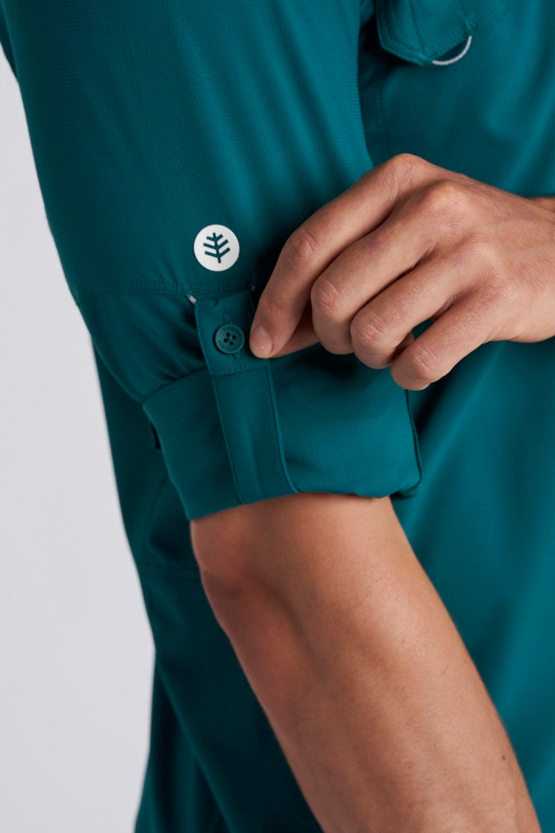 Men's Nassau Fishing Shirt | Transformative Teal