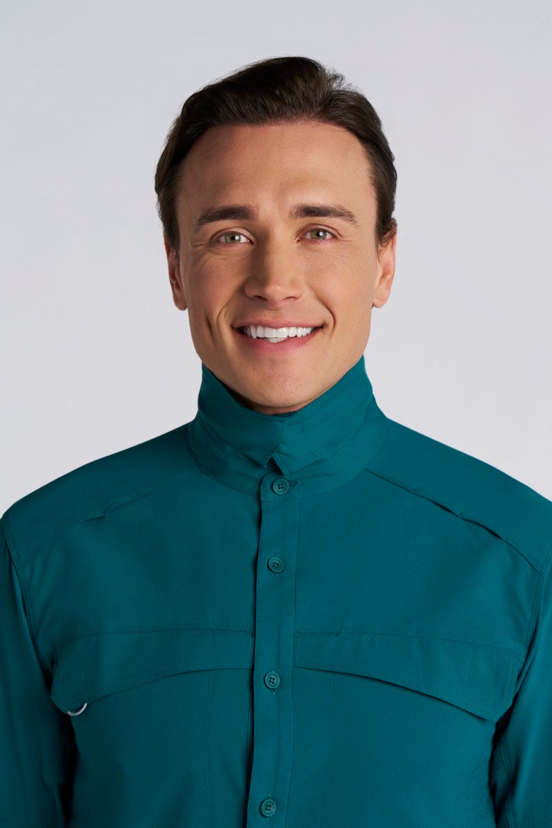Men's Nassau Fishing Shirt | Transformative Teal