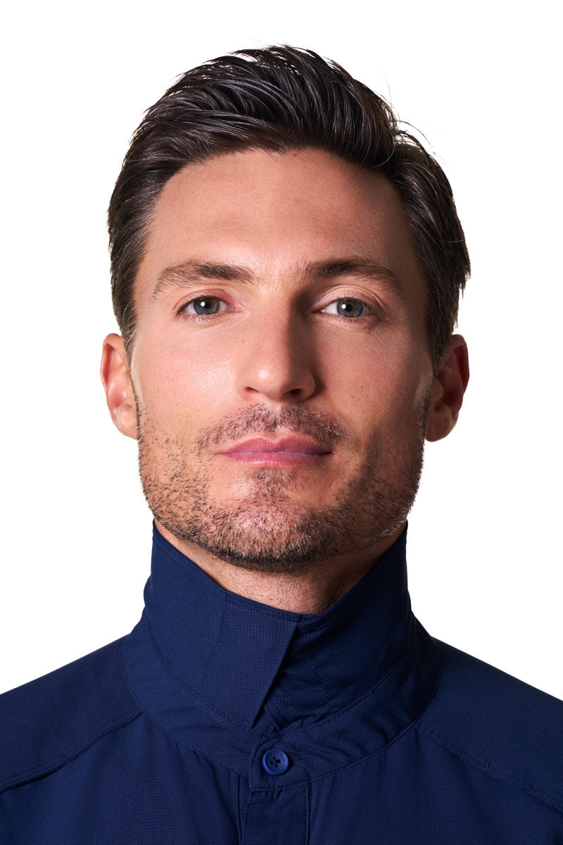 Men's Nassau Long Sleeve Fishing Shirt | Navy